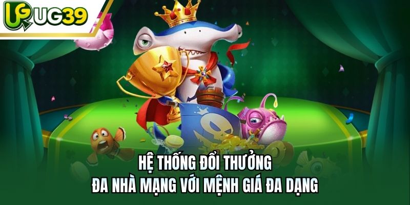 Hệ thống đổi thưởng đa nhà mạng với mệnh giá đa dạng