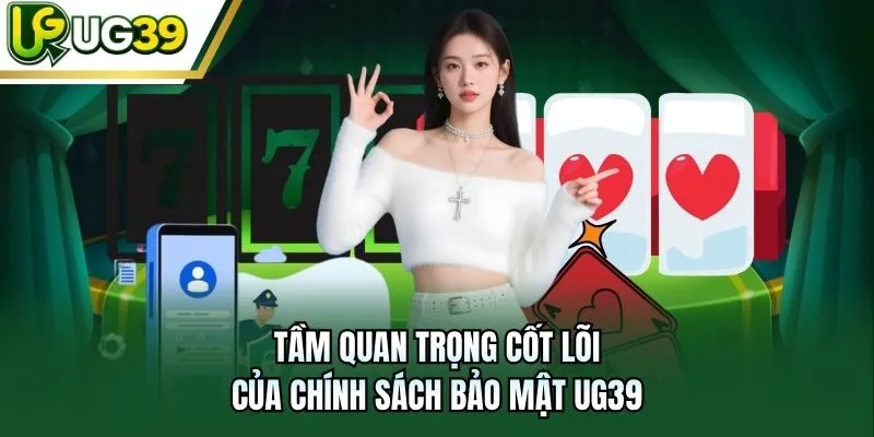 Tầm quan trọng cốt lõi của chính sách bảo mật UG39