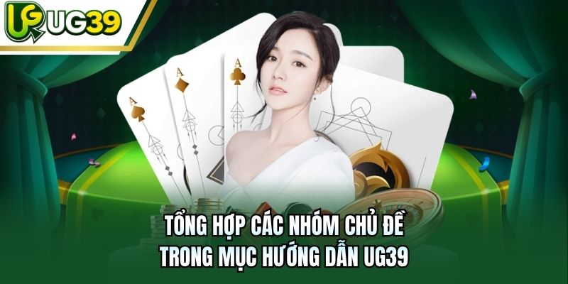 Tổng hợp các nhóm chủ đề trong mục hướng dẫn UG39